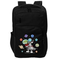 Dinosaur Astronaut & Planets Space & Dino Space Impact Tech Backpack