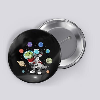 Dinosaur Astronaut & Planets Space & Dino Space Button