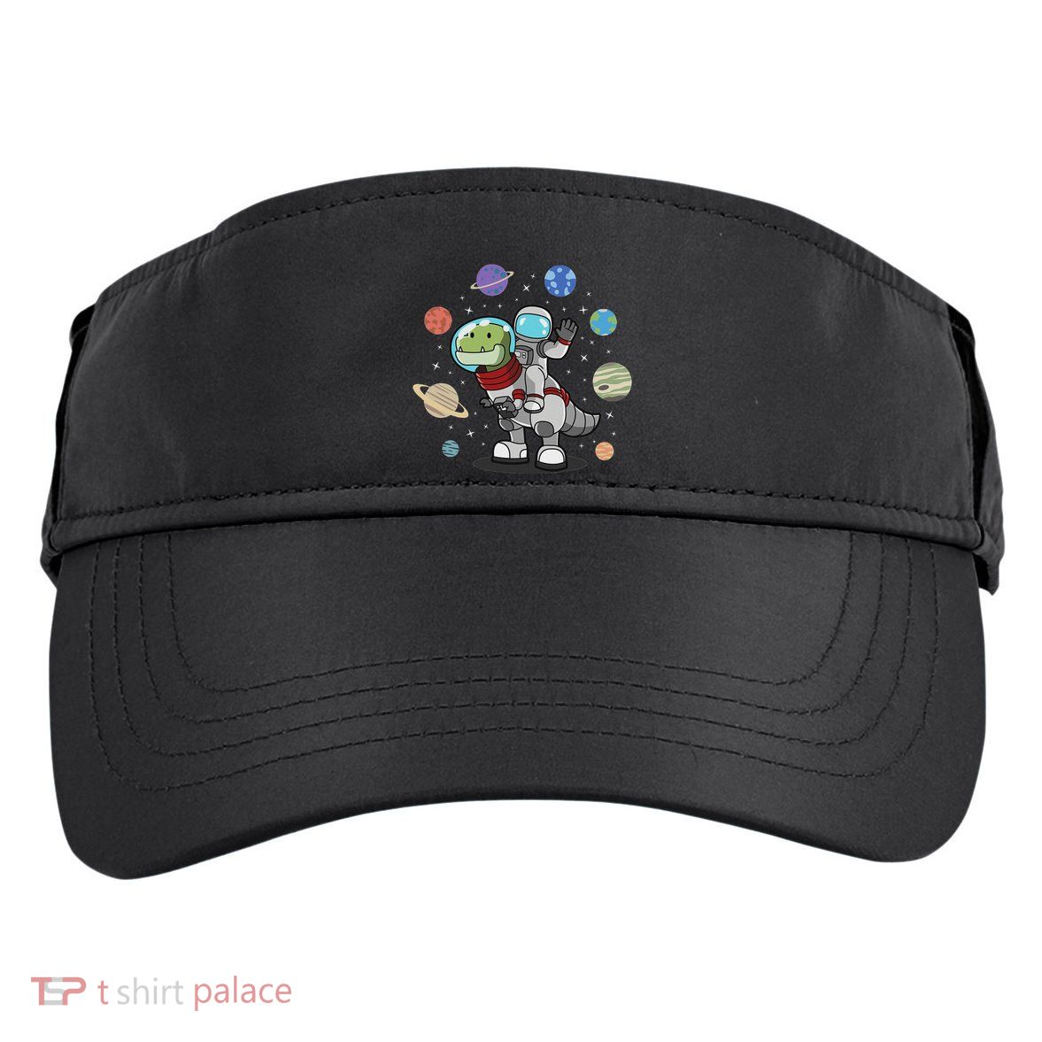 Dinosaur Astronaut & Planets Space & Dino Space Adult Drive Performance Visor