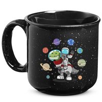 Dinosaur Astronaut & Planets Space & Dino Space 15oz Campfire Ceramic Mug