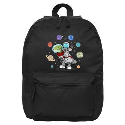 Dinosaur Astronaut & Planets Space & Dino Space 16 in Basic Backpack