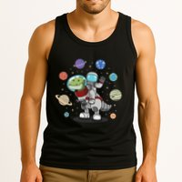 Dinosaur Astronaut & Planets Space & Dino Space Tank Top