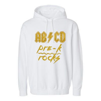 Diamond Abcd Prek Rocks Garment-Dyed Fleece Hoodie