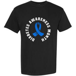 Diabetes Awareness Pocket Design World Diabetes Day Garment-Dyed Heavyweight T-Shirt