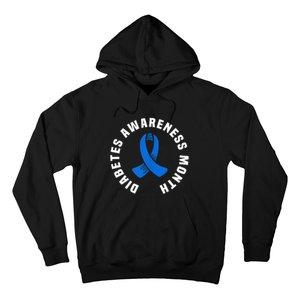 Diabetes Awareness Pocket Design World Diabetes Day Hoodie