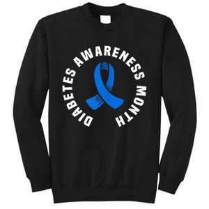 Diabetes Awareness Pocket Design World Diabetes Day Sweatshirt