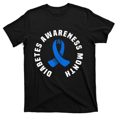 Diabetes Awareness Pocket Design World Diabetes Day T-Shirt