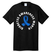 Diabetes Awareness Pocket Design World Diabetes Day Tall T-Shirt