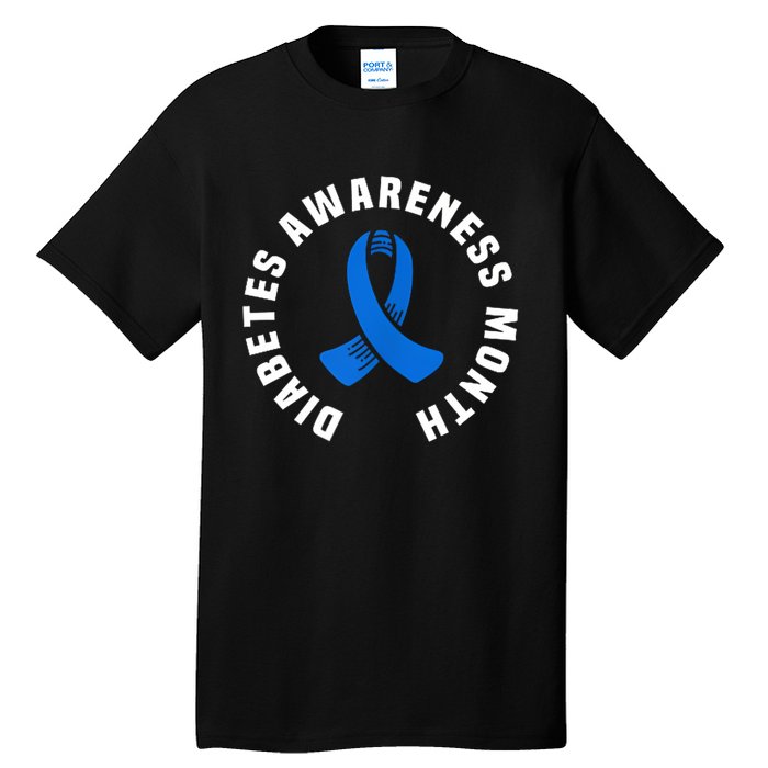 Diabetes Awareness Pocket Design World Diabetes Day Tall T-Shirt