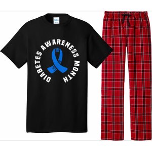 Diabetes Awareness Pocket Design World Diabetes Day Pajama Set