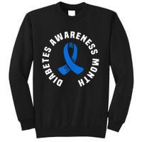 Diabetes Awareness Pocket Design World Diabetes Day Tall Sweatshirt