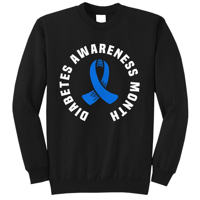 Diabetes Awareness Pocket Design World Diabetes Day Tall Sweatshirt