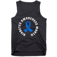 Diabetes Awareness Pocket Design World Diabetes Day Tank Top