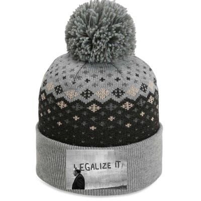 Duffy Archive Photography Legalize It Graffiti Shot The Baniff Cuffed Pom Beanie