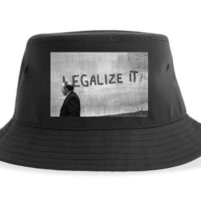 Duffy Archive Photography Legalize It Graffiti Shot Sustainable Bucket Hat