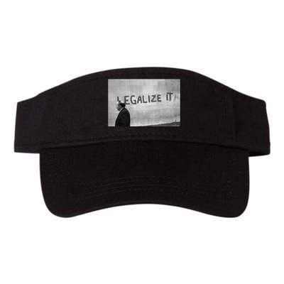 Duffy Archive Photography Legalize It Graffiti Shot Valucap Bio-Washed Visor