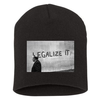 Duffy Archive Photography Legalize It Graffiti Shot Short Acrylic Beanie