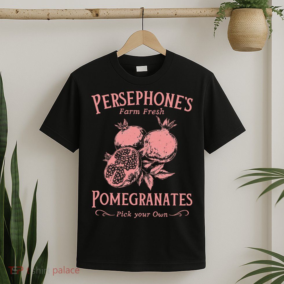 Dark Academia Persephone's Pomegranates T-Shirt