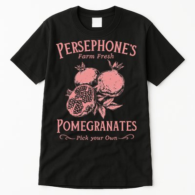 Dark Academia Persephone's Pomegranates Tall T-Shirt