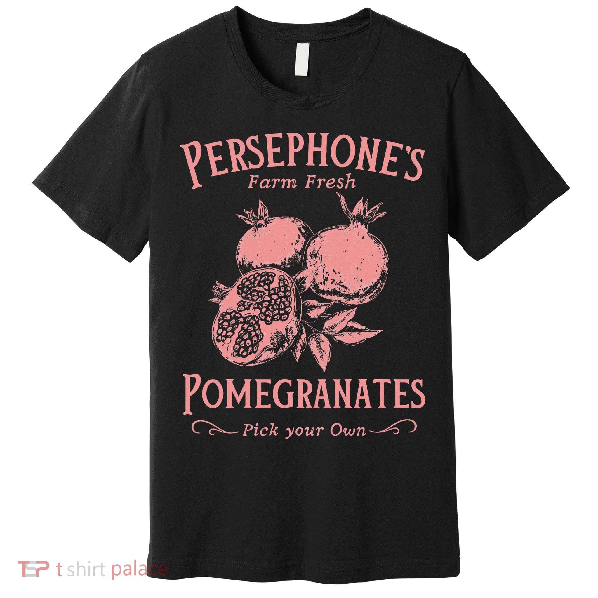Dark Academia Persephone's Pomegranates Premium T-Shirt