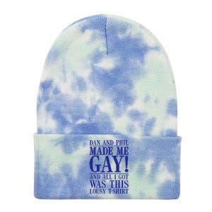 Dan And Phil Made Me Gay And Alli Got Was This Lousy Tie Dye 12in Knit Beanie