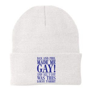 Dan And Phil Made Me Gay And Alli Got Was This Lousy Knit Cap Winter Beanie