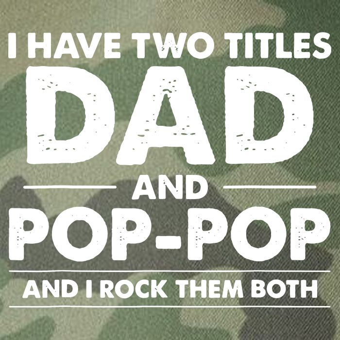 Dad And Pop Pop Legacy Tie Dye Trucker Hat