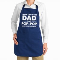 Dad And Pop Pop Apron