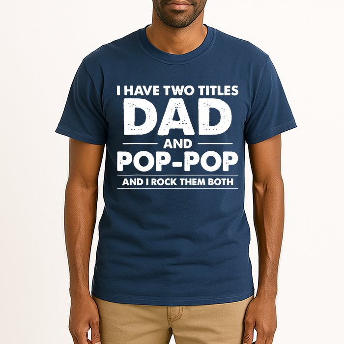 Dad And Pop Pop Tall T-Shirt