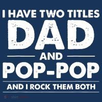 Dad And Pop Pop Flatbill Hat