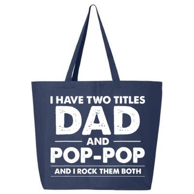 Dad And Pop Pop 25L Jumbo Tote