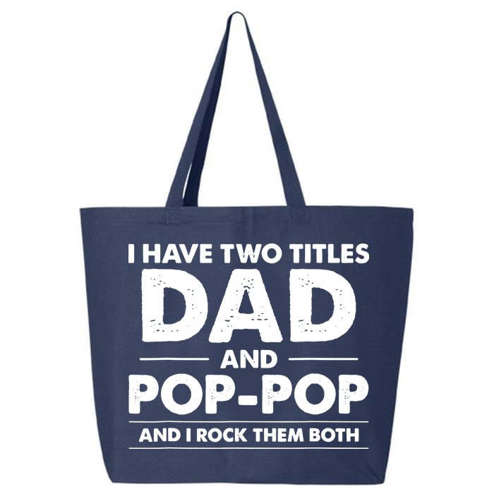 Dad And Pop Pop 25L Jumbo Tote