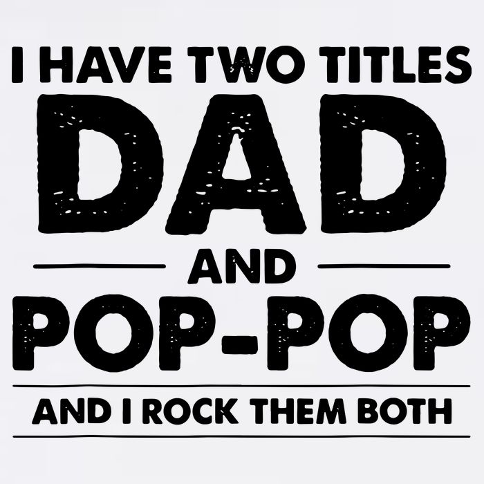 Dad And Pop Pop Garment-Dyed Sweatshirt