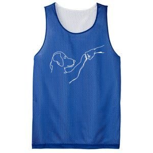 Dog And People Punch Hand Dog Friendship Bump DogS Paw Cool Gift Mesh Reversible Basketball Jersey Tank