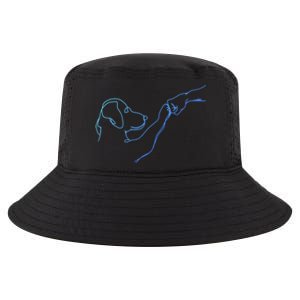 Dog And People Punch Hand Dog Friendship Bump DogS Paw Cool Gift Cool Comfort Performance Bucket Hat