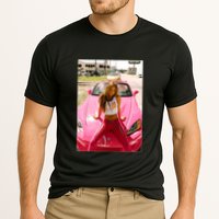 Devon Aoki Pink Race Car Cooling Performance Crew T-Shirt