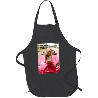 Devon Aoki Pink Race Car Apron