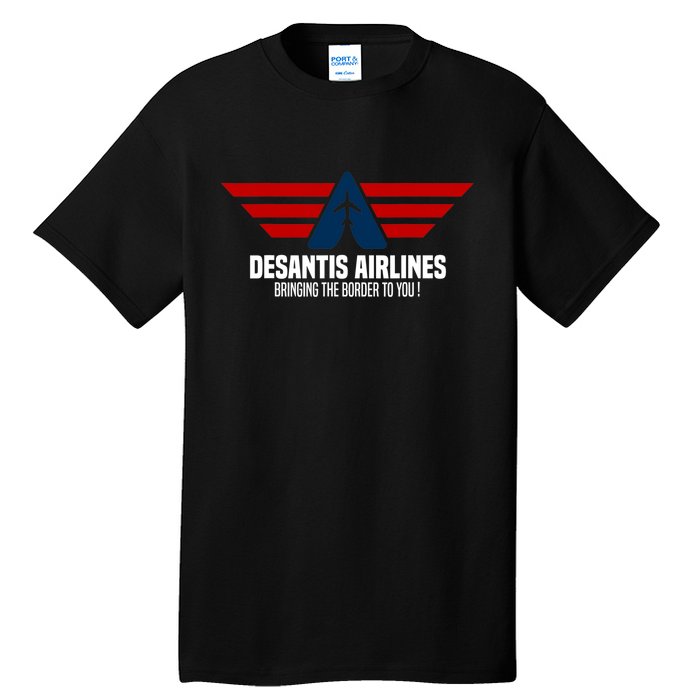 DeSantis Airlines Political DeSantis Tall T-Shirt