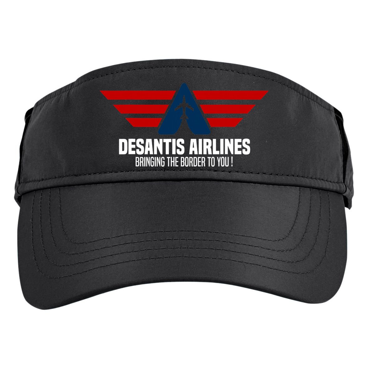 DeSantis Airlines Political DeSantis Adult Drive Performance Visor