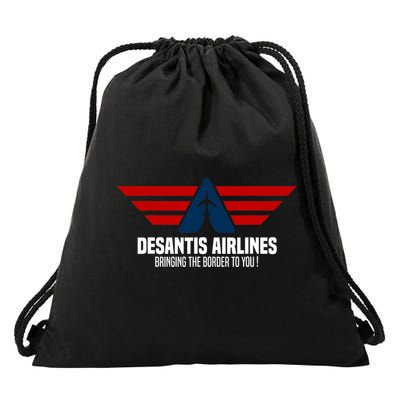 DeSantis Airlines Political DeSantis Drawstring Bag