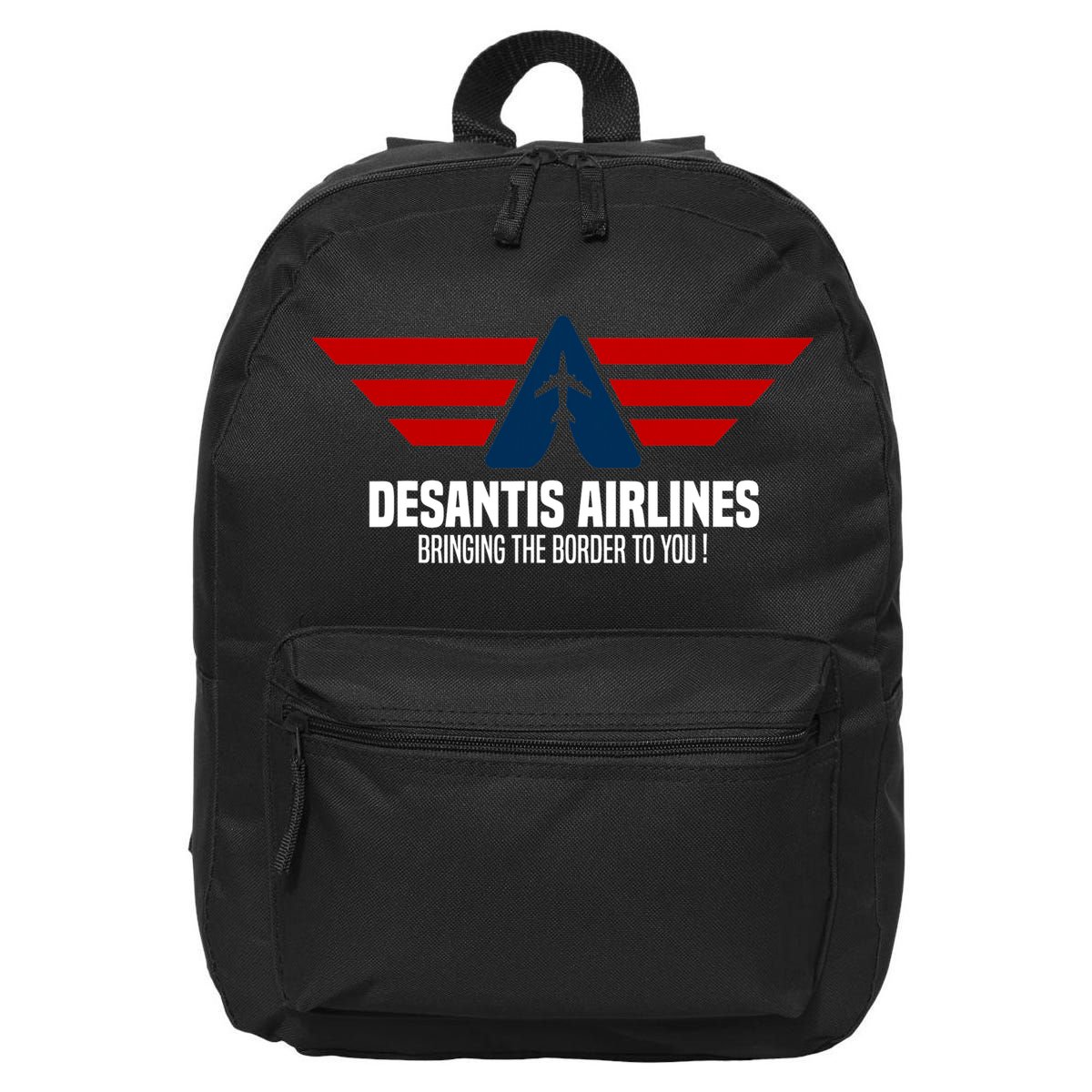 DeSantis Airlines Political DeSantis 16 in Basic Backpack