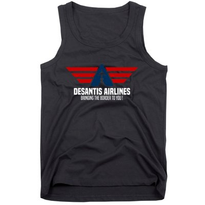 DeSantis Airlines Political DeSantis Tank Top