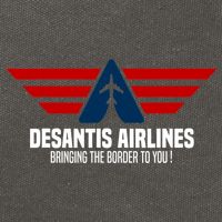 DeSantis Airlines Political DeSantis Cotton Canvas Backpack