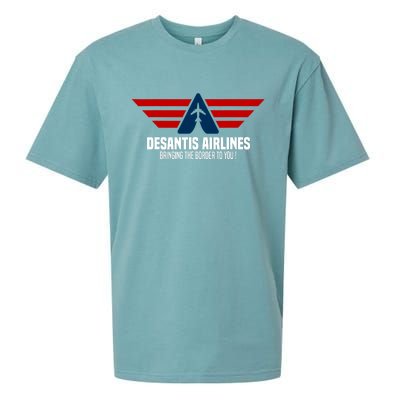 DeSantis Airlines Political DeSantis Sueded Cloud Jersey T-Shirt