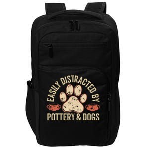 Dogs And Pottery Ceramic Artist Impact Tech Backpack