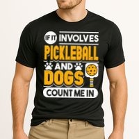 Dogs And Pickleball Lover Cooling Performance Crew T-Shirt