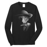 Dapper Cat Long Sleeve Shirt