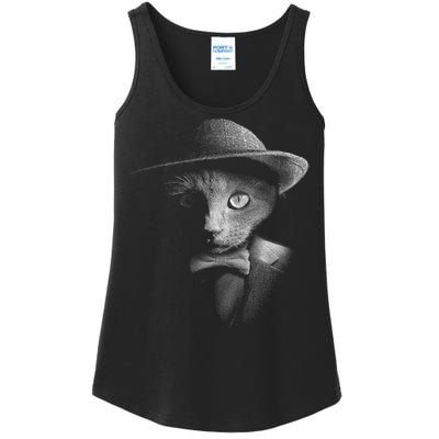 Dapper Cat Ladies Essential Tank