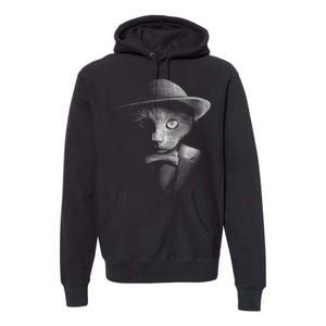 Dapper Cat Premium Hoodie