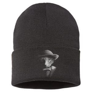 Dapper Cat Sustainable Knit Beanie